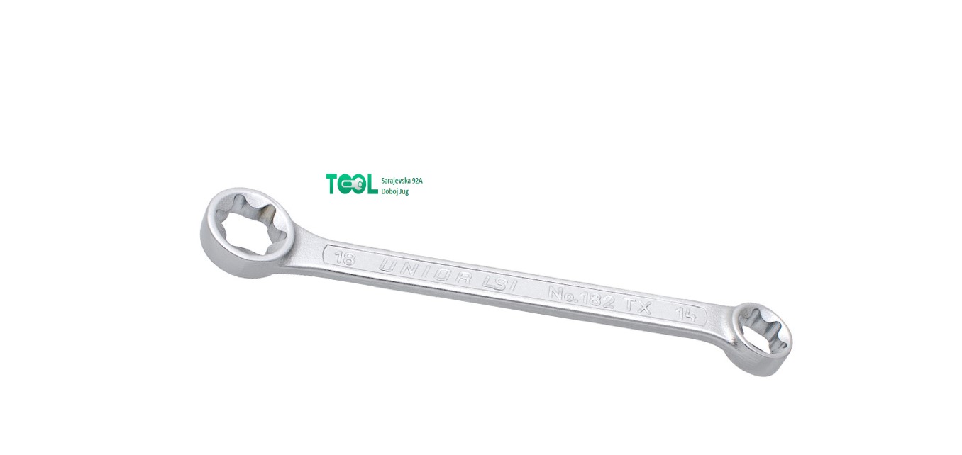 UNIOR KLJUČ OKASTI TORX ART.182/2BTX E6XE8